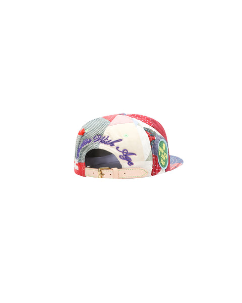 TRIBUTE RECONSTRUCTED QUILT HAT