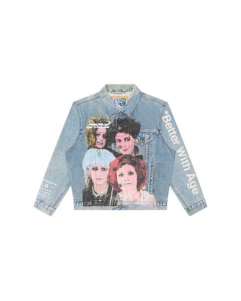 BLANCHE DENIM TRUCKER JACKET