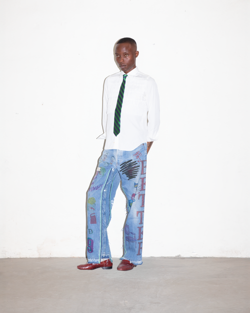 HARRISON DOUBLE-WIDE DENIM