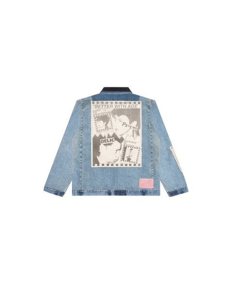 ROCK CITY RECONSTRUCTED DENIM JACKET