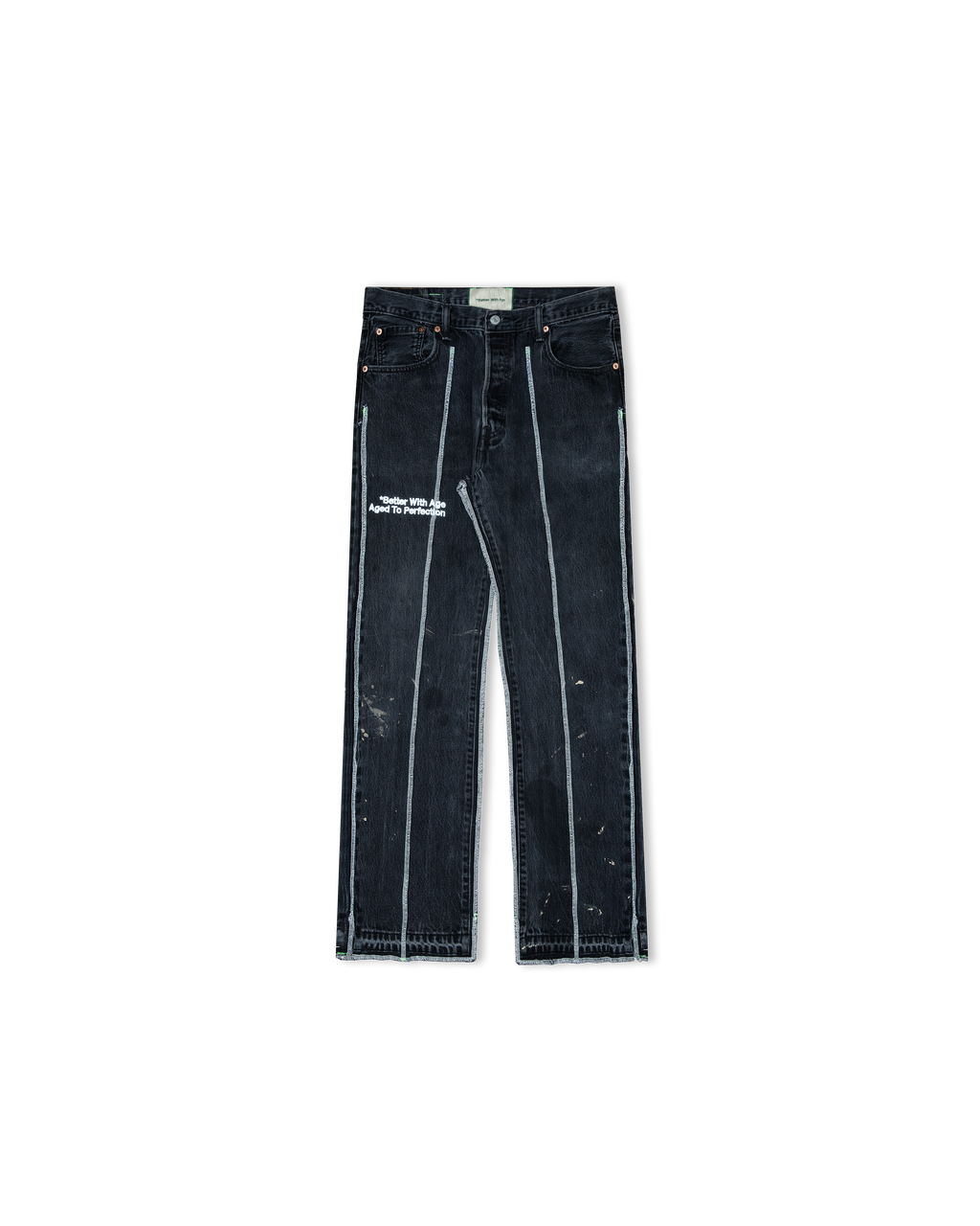 BLACK DERBY - PLEATED LEVI'S 501