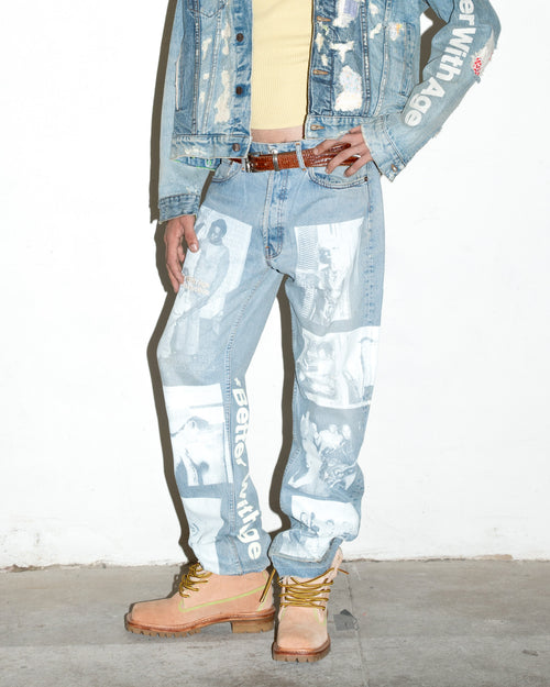 BROADWAY DENIM TROUSER