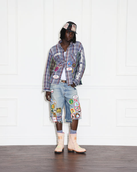GENTLEMEN'S 3 PANEL FLANNEL