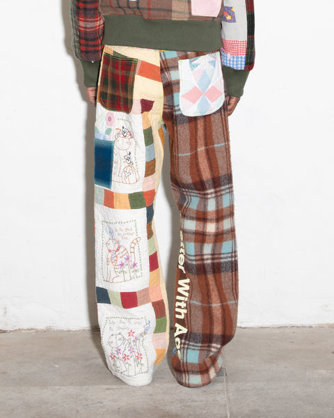 ESTHER MIXED MEDIA TROUSER