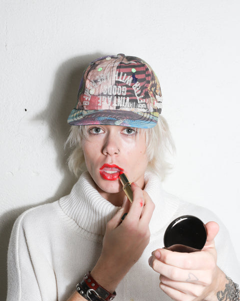TABLOID RECONSTRUCTED BUTTON-DOWN HAT