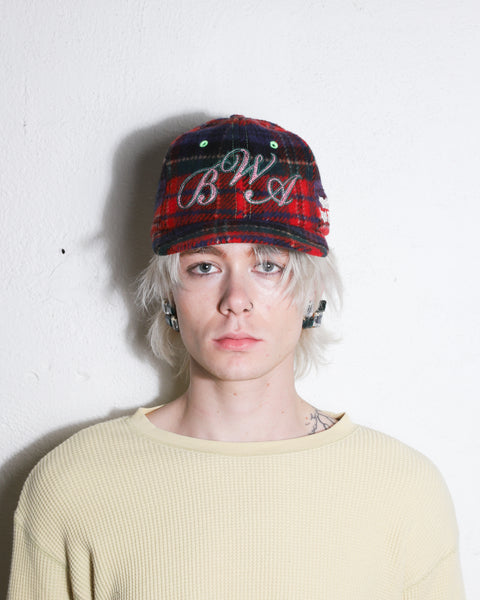 DELINQUENT RECONSTRUCTED PLAID HAT