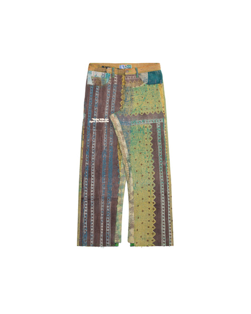 ISAAC HAND-QUILTED TROUSER