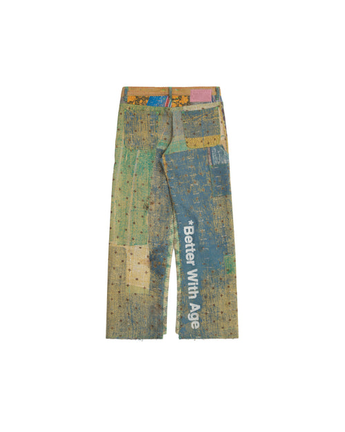 ISAAC HAND-QUILTED TROUSER