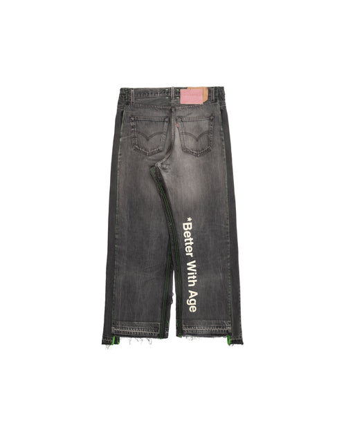 MONROE TRIPLE-WIDE DENIM TROUSER