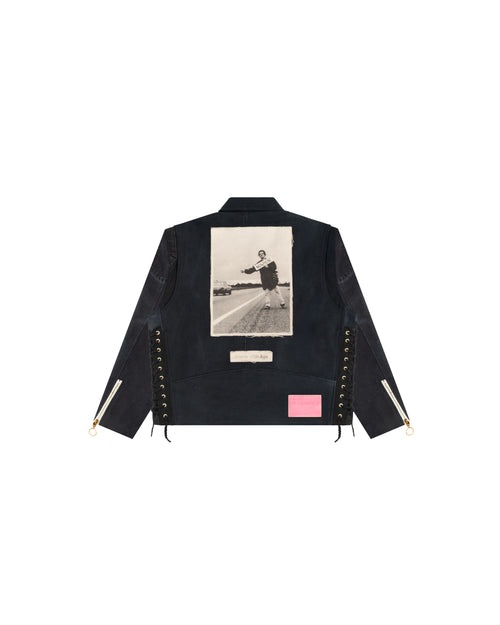 TUXEDO RECONSTRUCTED MOTORCYCLE JACKET