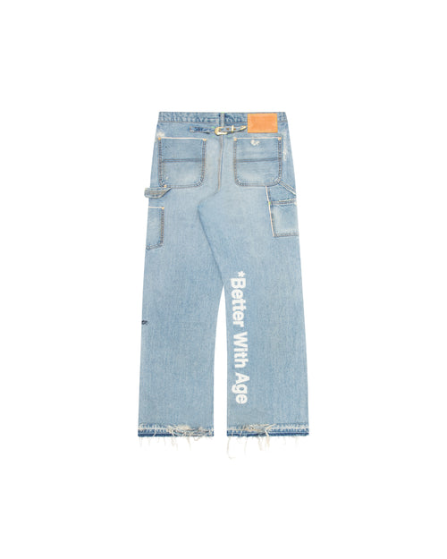 MASON DOUBLE-KNEE SELVAGE DENIM TROUSER