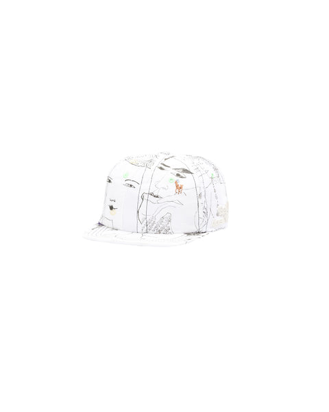DOODLE RECONSTRUCTED BUTTON DOWN HAT
