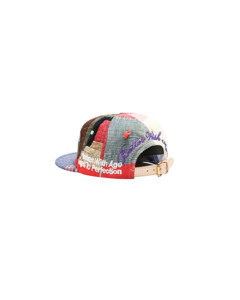 TRIBUTE RECONSTRUCTED QUILT HAT