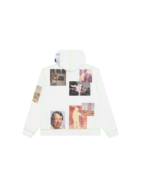 RICKY WAFFLE ZIP-UP HOODIE