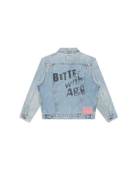 BLANCHE DENIM TRUCKER JACKET
