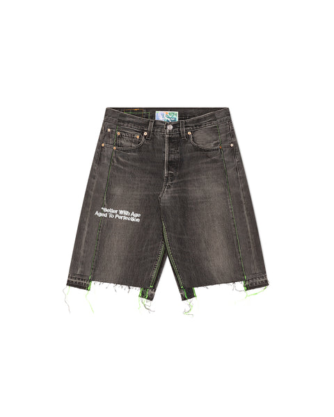 MONROE TRIPLE-WIDE DENIM SHORT