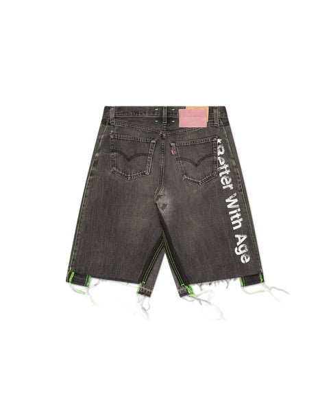MONROE TRIPLE-WIDE DENIM SHORT