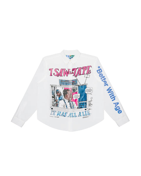 TERRY BUTTON DOWN