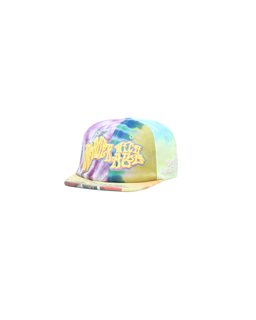 *DEADER WITH AGE RECONSTRUCTED TIE-DYE HAT