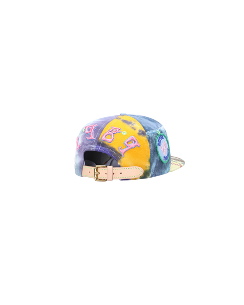*DEADER WITH AGE RECONSTRUCTED TIE-DYE HAT