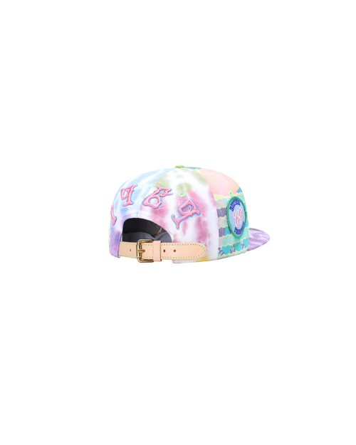 *DEADER WITH AGE RECONSTRUCTED TIE-DYE HAT