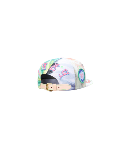*DEADER WITH AGE RECONSTRUCTED TIE-DYE HAT