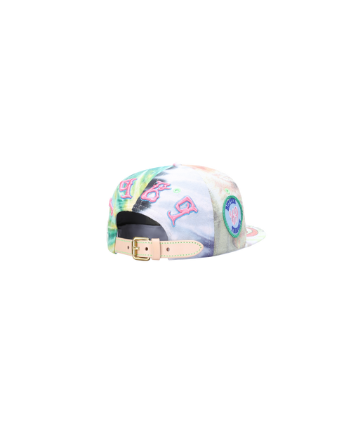 *DEADER WITH AGE RECONSTRUCTED TIE-DYE HAT