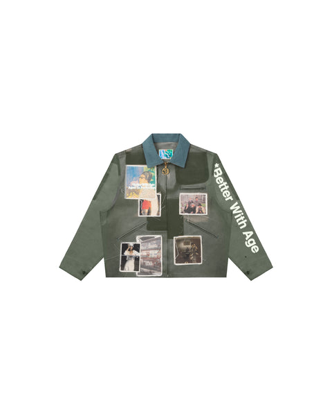 SCANDAL RECONSTRUCTED WORKWEAR JACKET