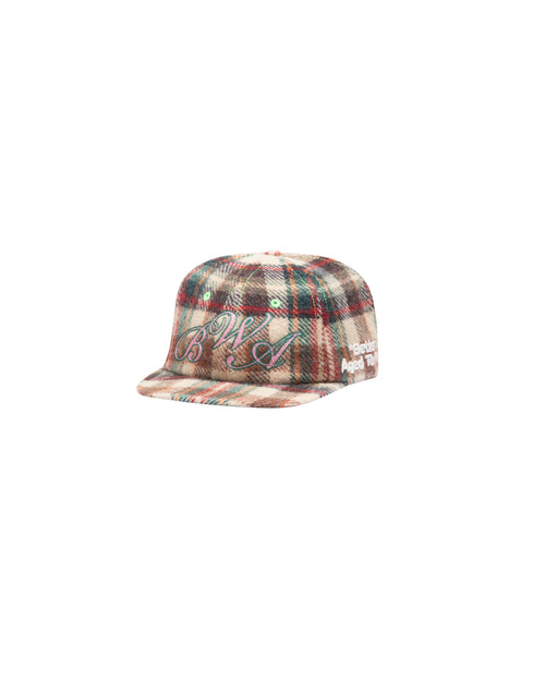 DELINQUENT RECONSTRUCTED PLAID HAT
