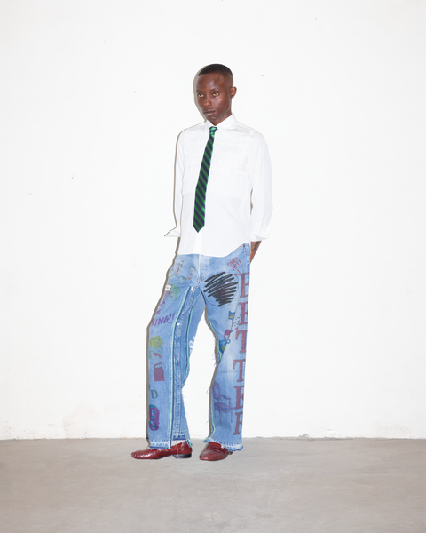HARRISON DOUBLE-WIDE DENIM