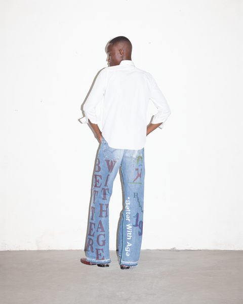 HARRISON DOUBLE-WIDE DENIM