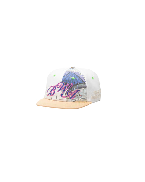 NOTHING RECONSTRUCTED T-SHIRT HAT