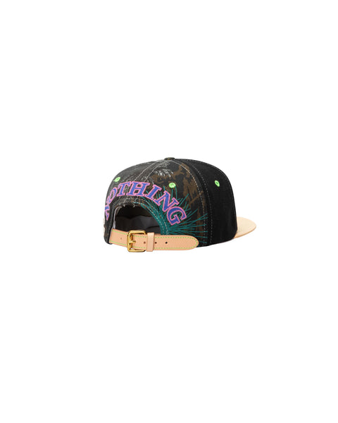 NOTHING RECONSTRUCTED T-SHIRT HAT