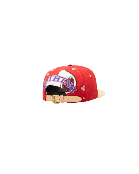 NOTHING RECONSTRUCTED T-SHIRT HAT