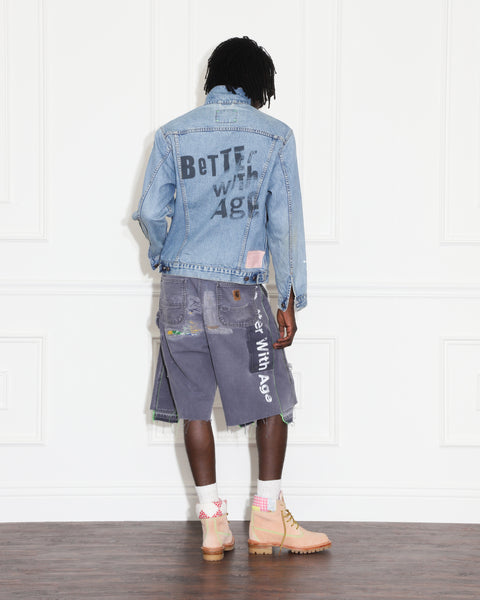 BLANCHE DENIM TRUCKER JACKET