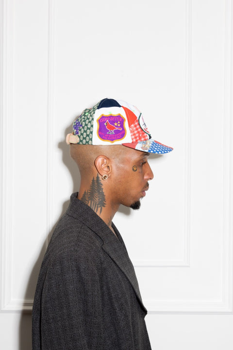TRIBUTE RECONSTRUCTED QUILT HAT