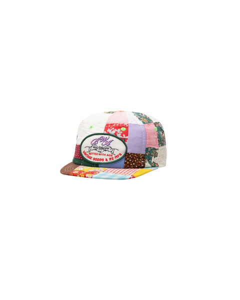 TRIBUTE RECONSTRUCTED QUILT HAT