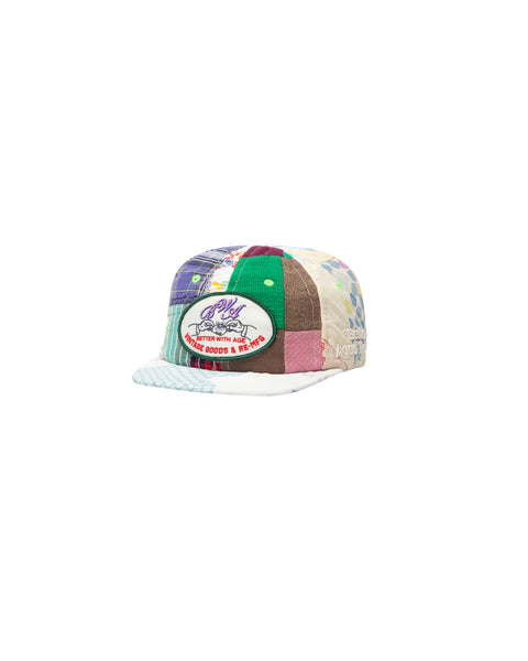 TRIBUTE RECONSTRUCTED QUILT HAT
