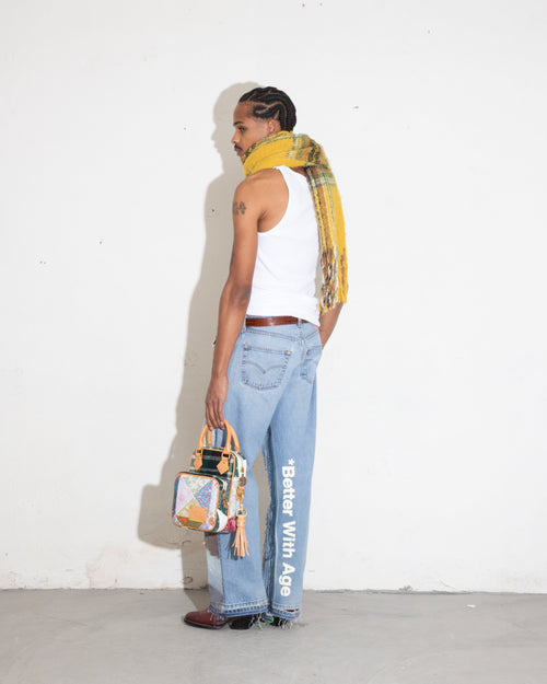 CABALLERO DOUBLE-WIDE DENIM TROUSER