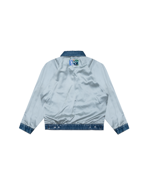 CHARLATAN REVERSIBLE DENIM / BASEBALL JACKET