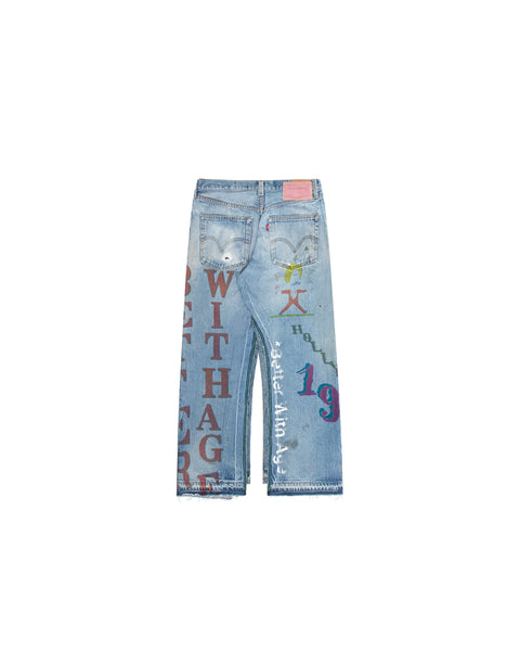 HARRISON DOUBLE-WIDE DENIM