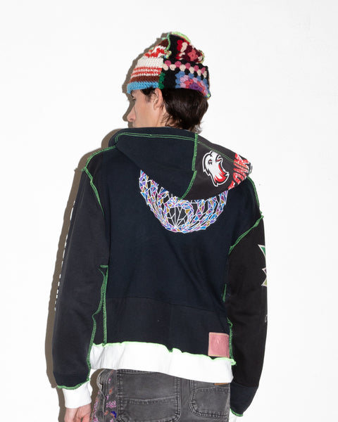 HALIFAX RECONSTRUCTED FULL ZIP HOODIE