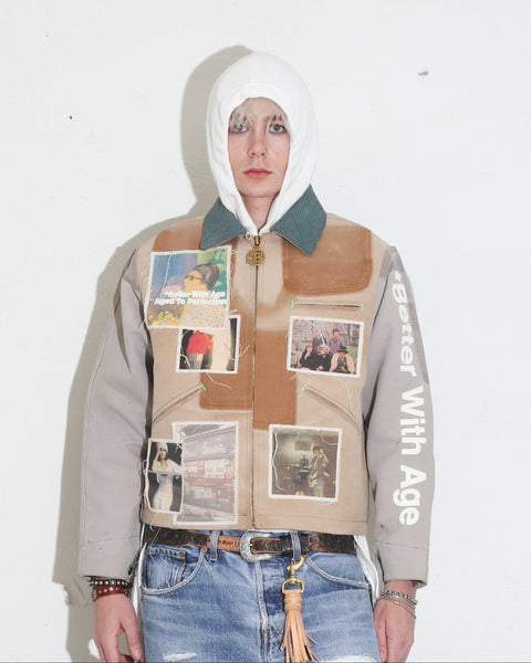 SCANDAL RECONSTRUCTED WORKWEAR JACKET