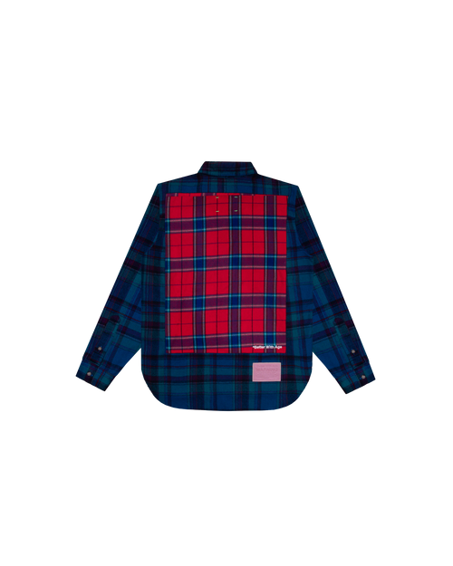 RE-TARTAN FLANNEL SHIRT