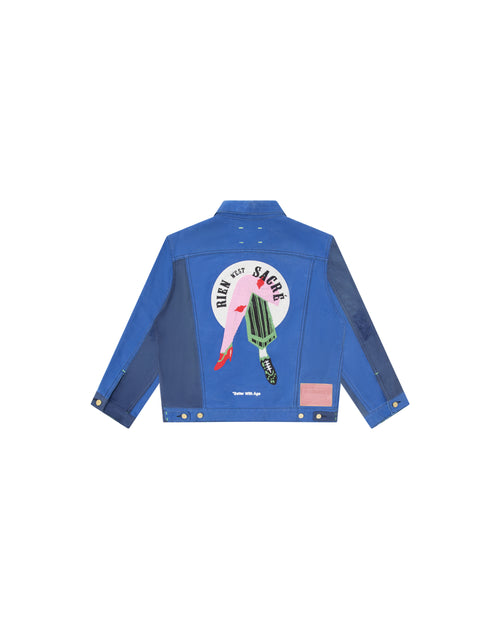 CAMION RECONSTRUCTED FRENCH WORKWEAR TRUCKER JACKET
