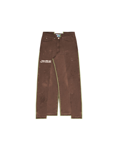 LEMON SINGLE-KNEE TROUSER