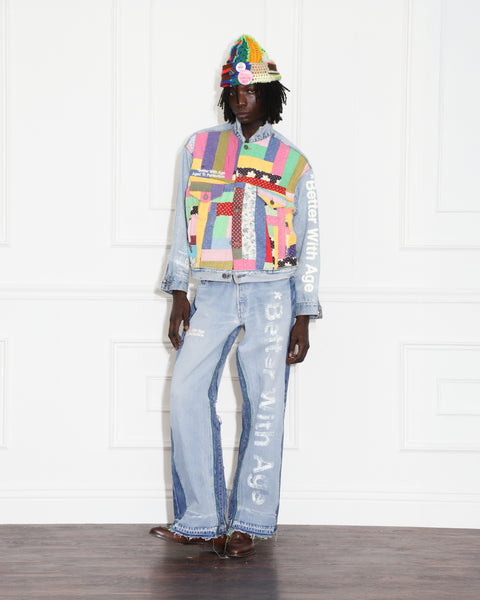 IN CASE YOU FORGOT TRIPLE-WIDE DENIM