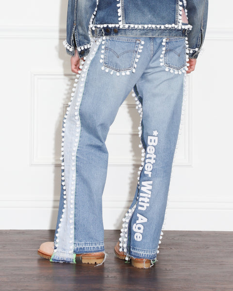 BALLROOM TRIPLE-WIDE DENIM
