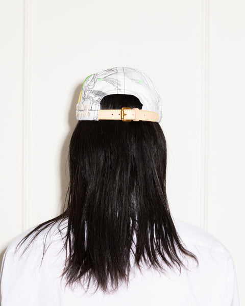 DOODLE RECONSTRUCTED BUTTON DOWN HAT