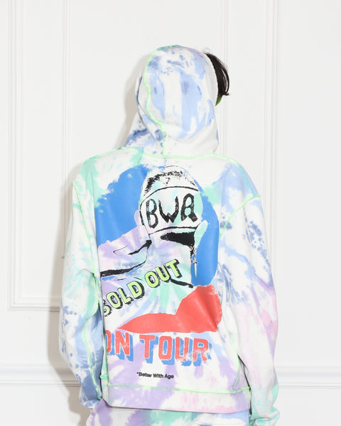 INSERT TIE DYE HOODIE
